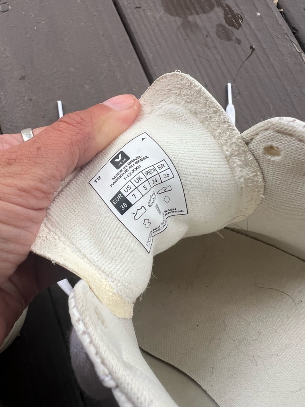 Veja leather sneakers - Picture 4 of 4
